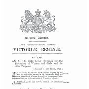Criminal Law Amendment Act 1892